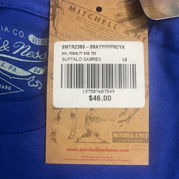 NHL Buffalo Sabres Penalty Box Tee - Picture 5 of 6